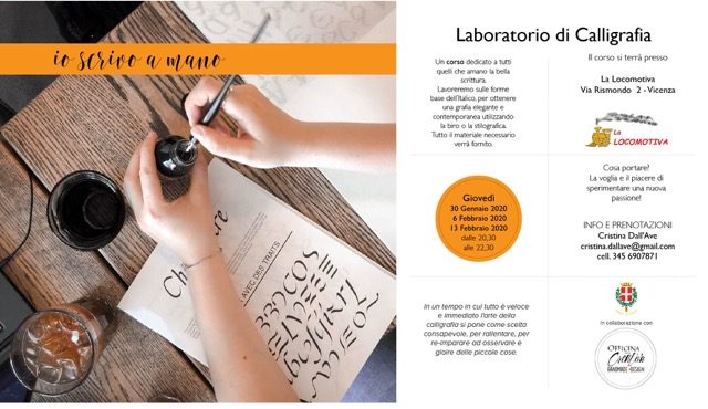 Laboratorio di calligrafia