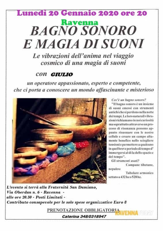 Bagno Sonoro e Magia di Suoni