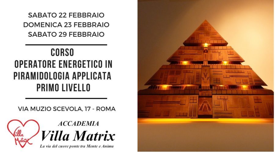 Corso Piramidologia applicata – I livello
