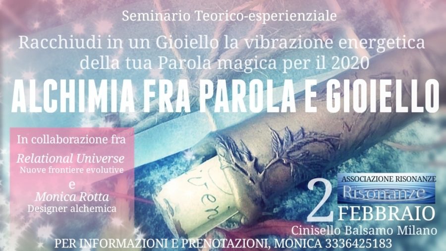Alchimia fra Parola e Gioiello
