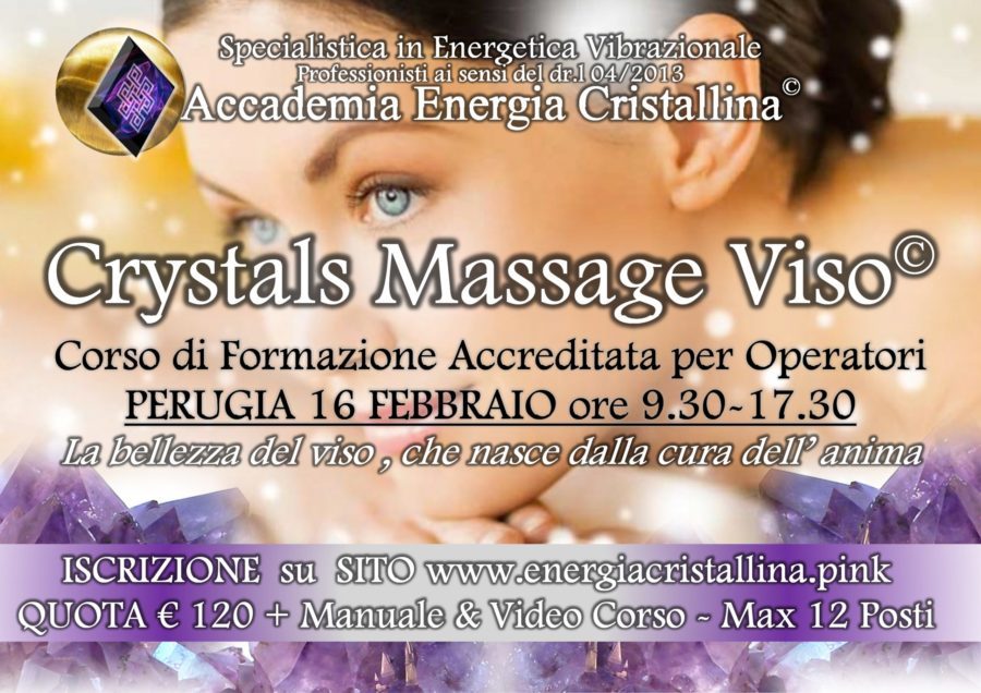 Crystals Massage Viso - Formazione