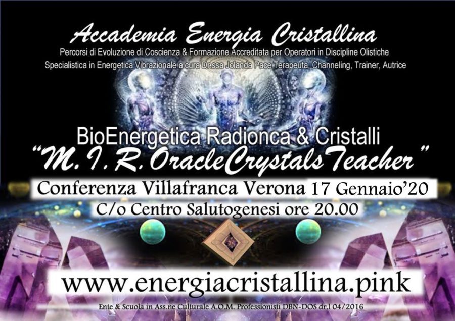 Conferenza Mir Oracle Crystals Teacher