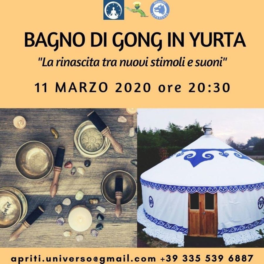 Bagno di Gong in Yurta