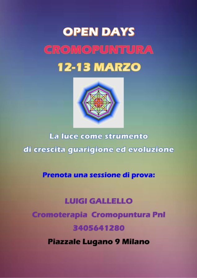 Conoscere la Cromopuntura