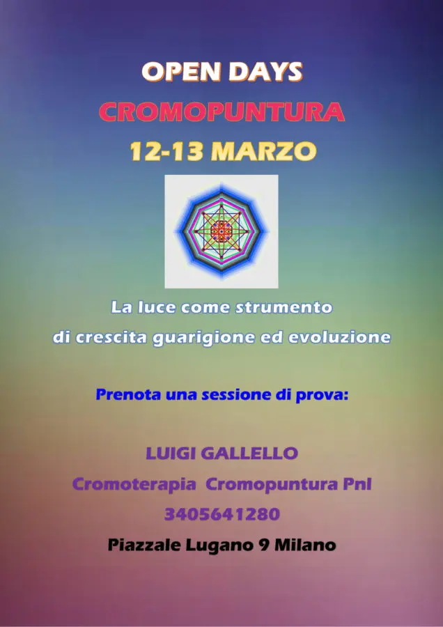 Conoscere la Cromopuntura