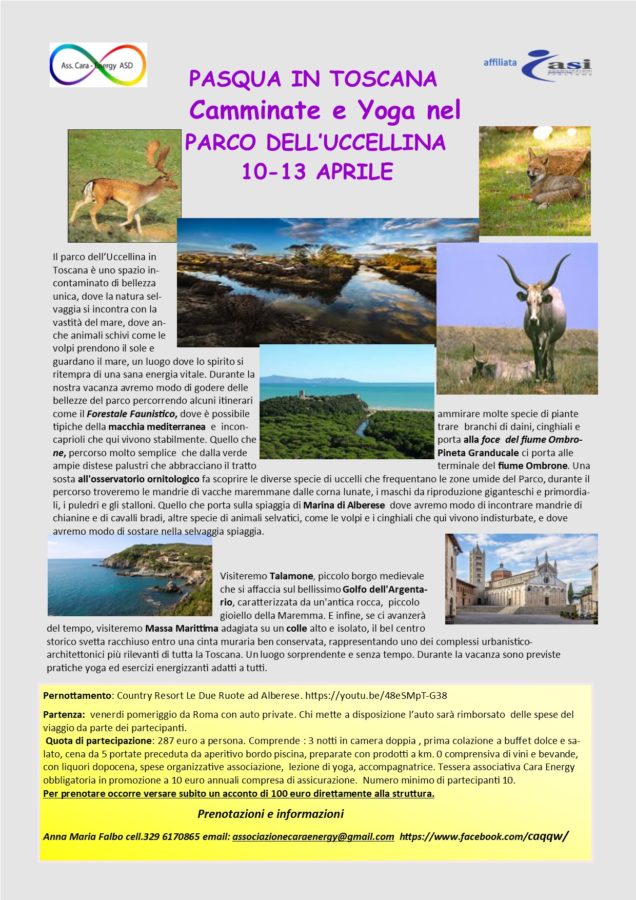 Pasqua in Toscana - Camminate e Yoga