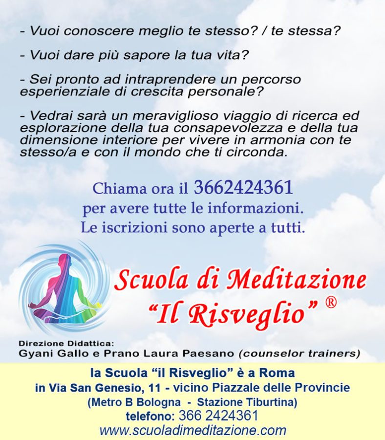 Serata di presentazione corsi 2020