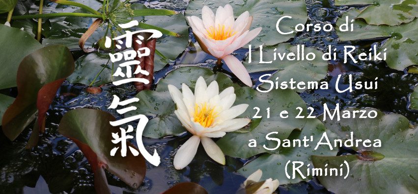 Corso di primo livello Reiki metodo Usui