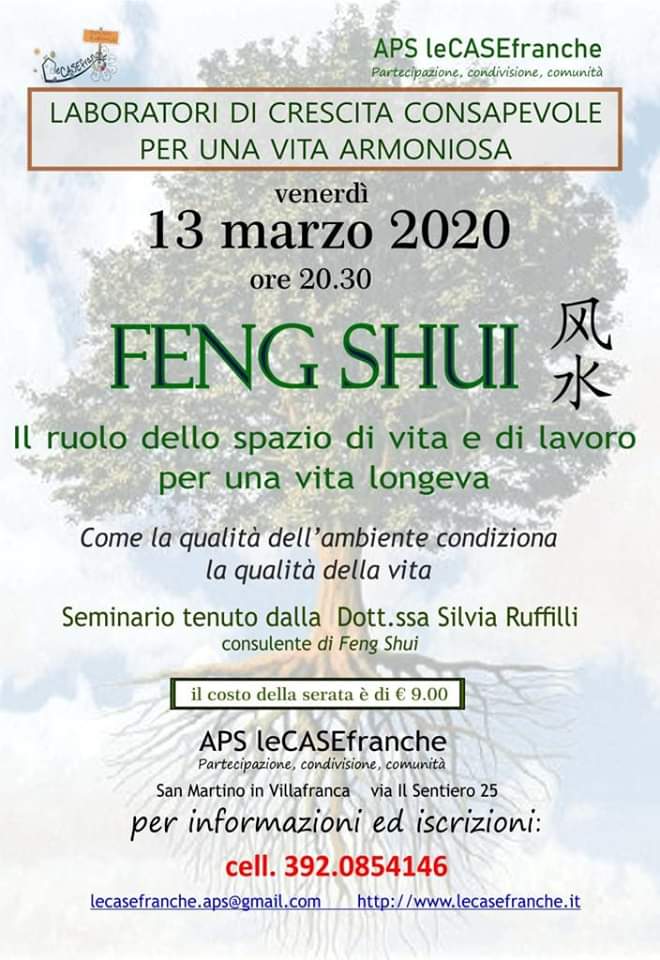 Feng Shui: uno spazio per una vita longeva