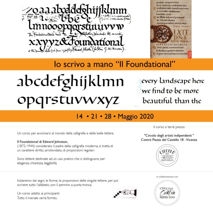 Laboratorio di Calligrafia
