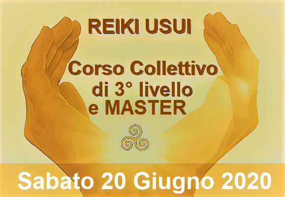 Corso 3°livello + Master Reiki Usui