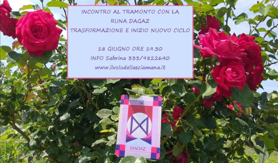 Incontro al tramonto con la runa Dagaz