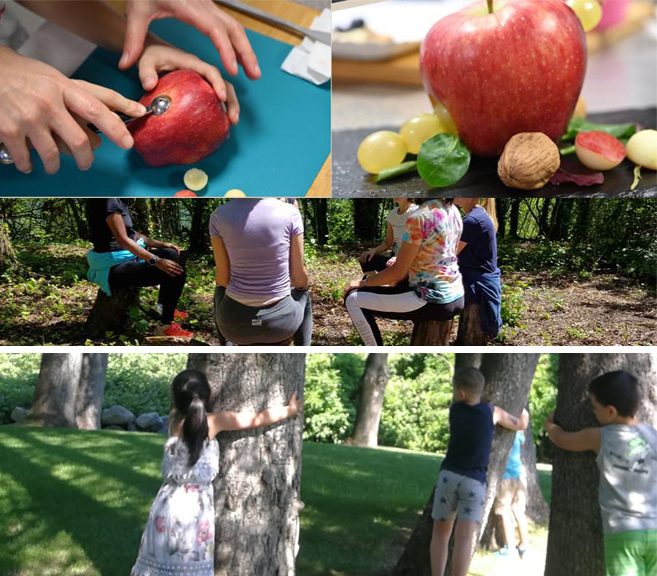 Yoga e cucina creativa per famiglie