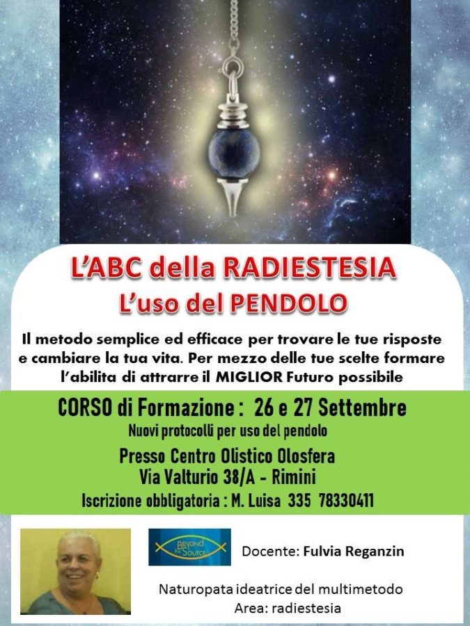 L' abc della radiestesia l'uso del pendolo