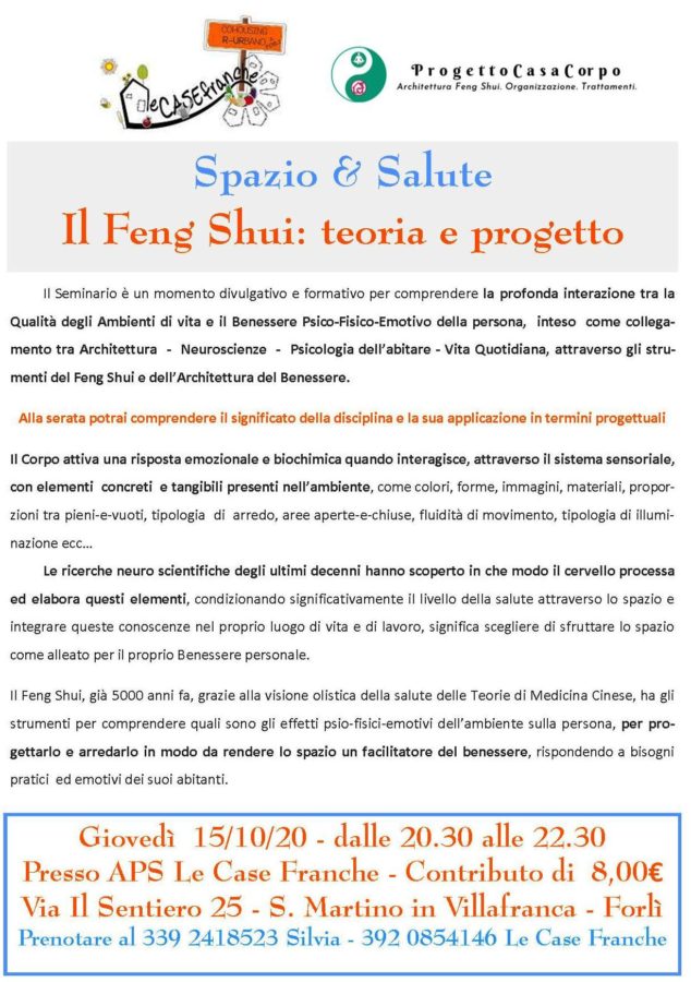 Feng Shui: teoria e progetto