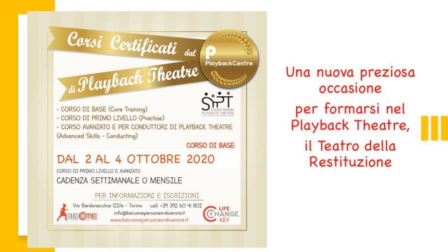 Corso di Playback Theatre - Intensivo base
