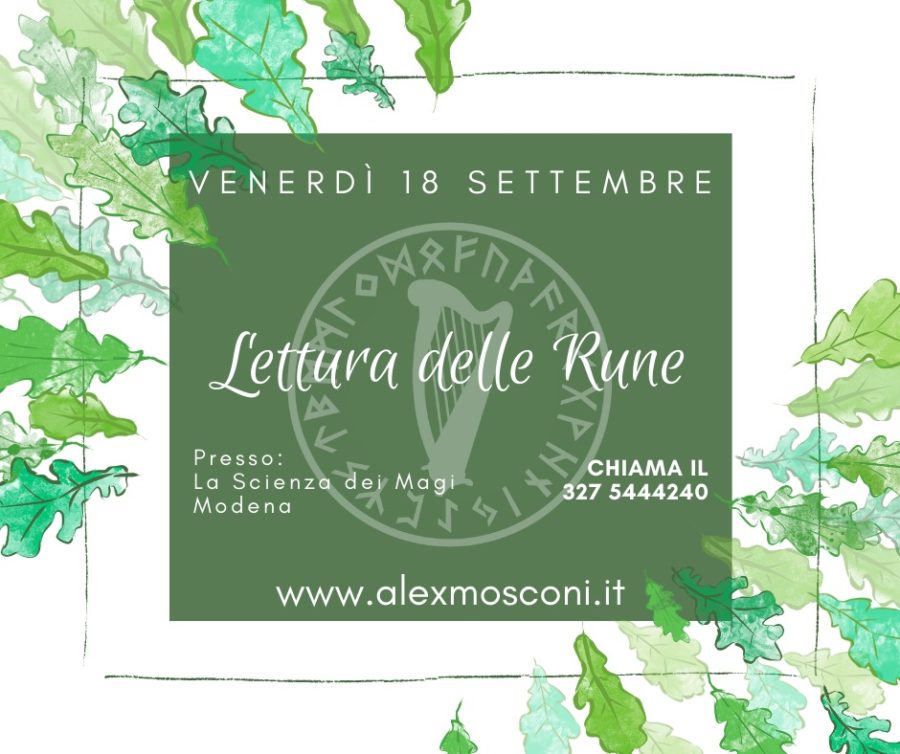 Lettura delle Rune di Alex Astar