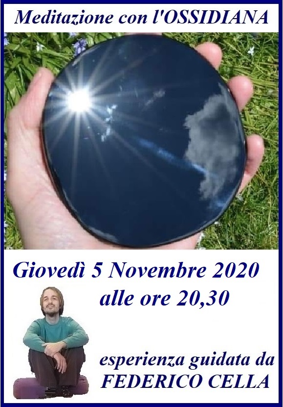 Meditazione con l'ossidiana