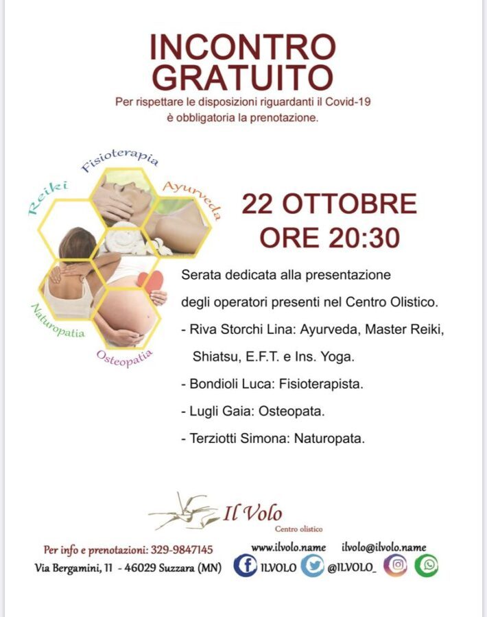 Incontro gratuito presentazione operatori