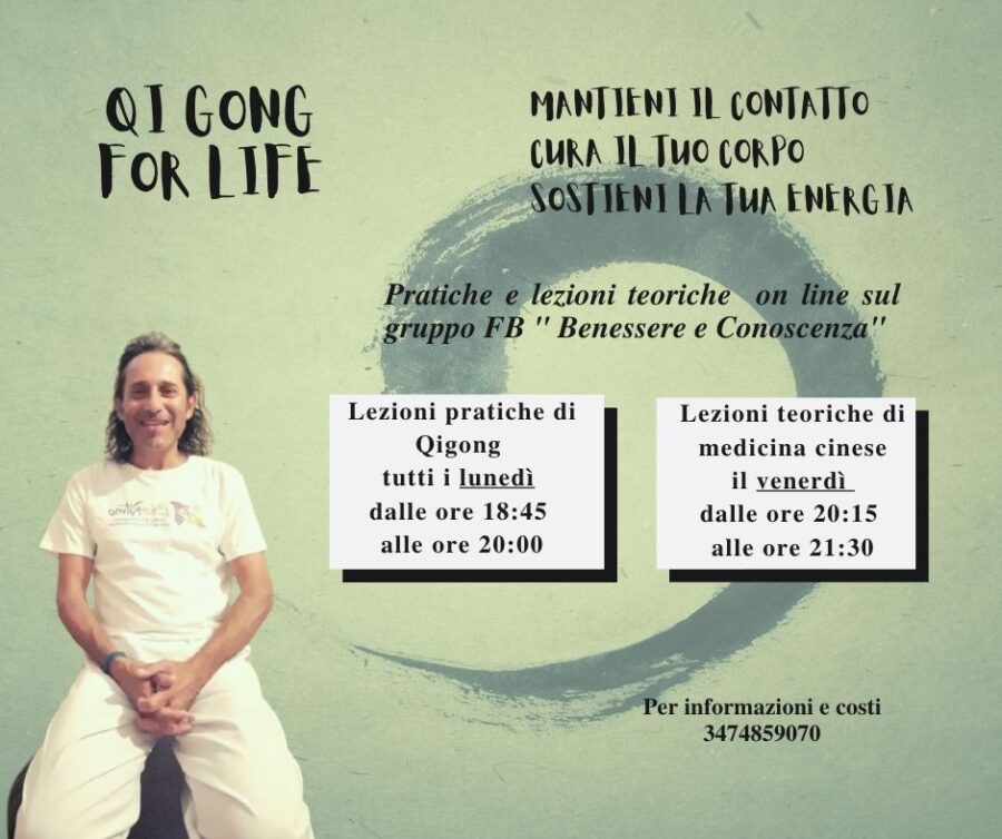 Qigong for life - Pratiche e lezioni online
