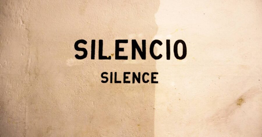 Il silenzio ti spaventa?