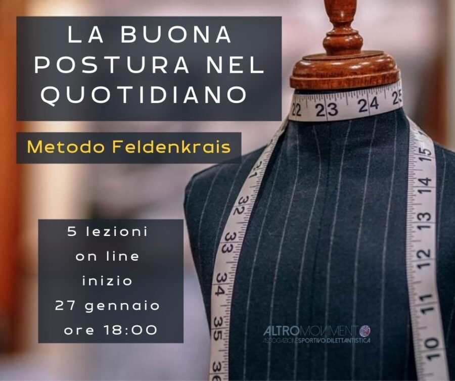 La buona postura nel quotidiano