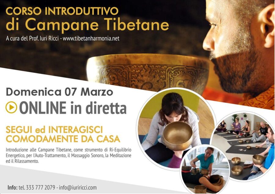 Corso Introduttivo Campane Tibetane LIVE