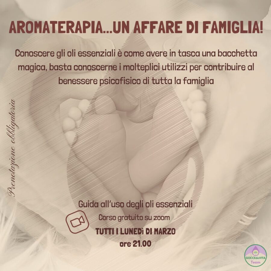 Aromaterapia... un affare di famiglia!