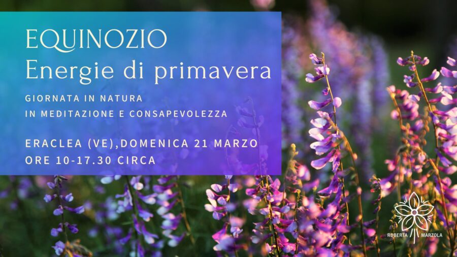 Energie di primavera Meditazione in natura