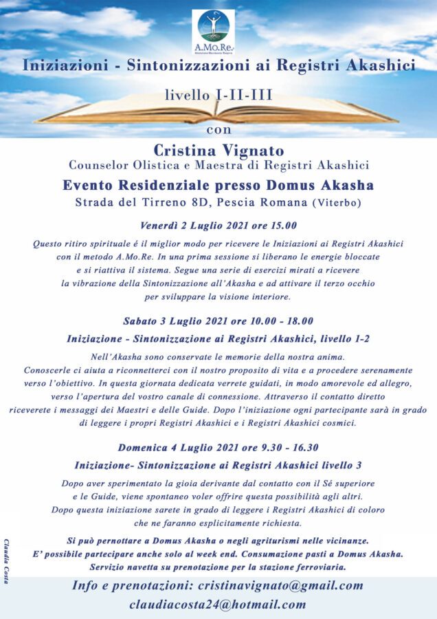 Iniziazioni ai Registri Akashici