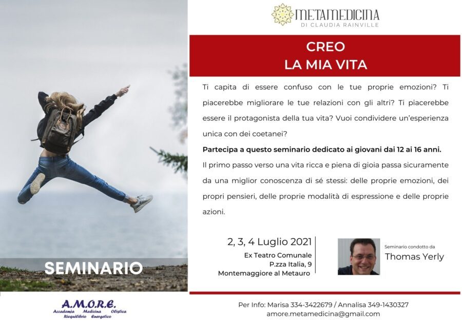 Creo la Mia Vita seminario esperienziale