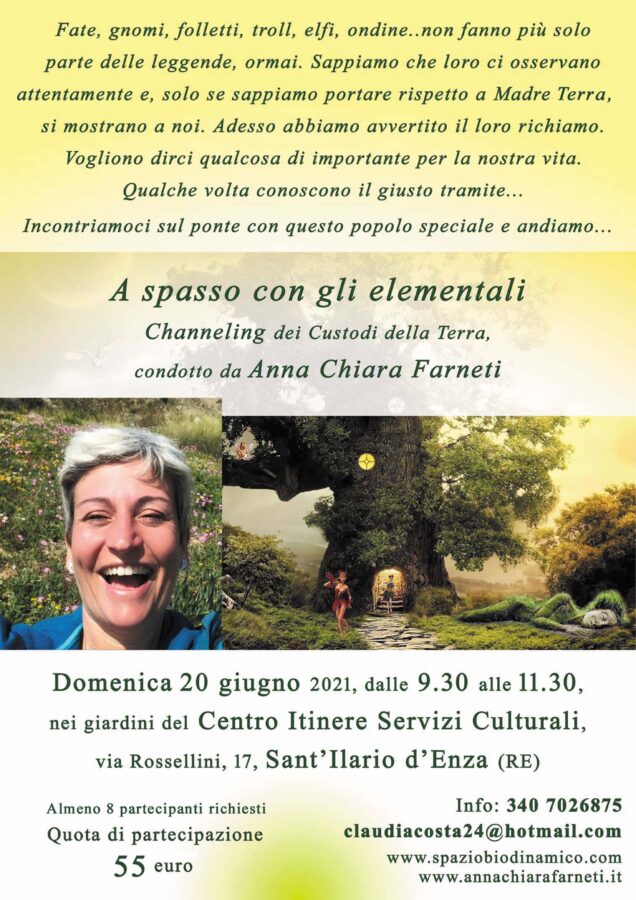 A spasso con gli elementali