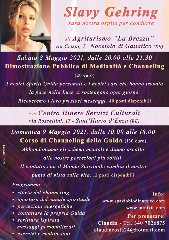 Doppio appuntamento con Slavy Gehring