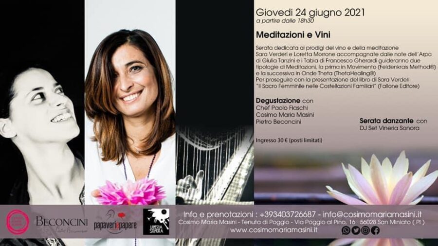 Serata di meditazioni e vini