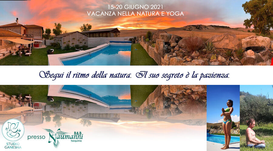 Vacanza nella natura e Yoga