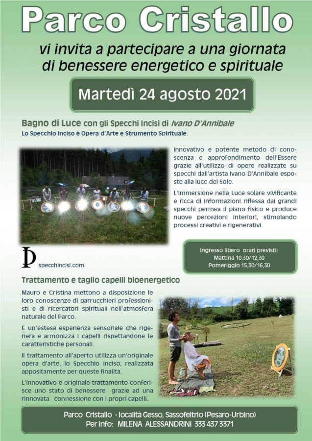 Bagno di Luce e Taglio Bioenergetico