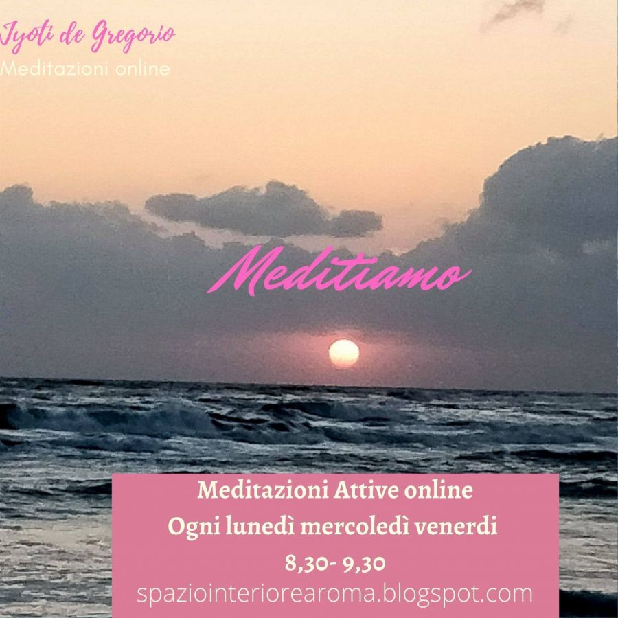 Incontri di Meditazioni Attive