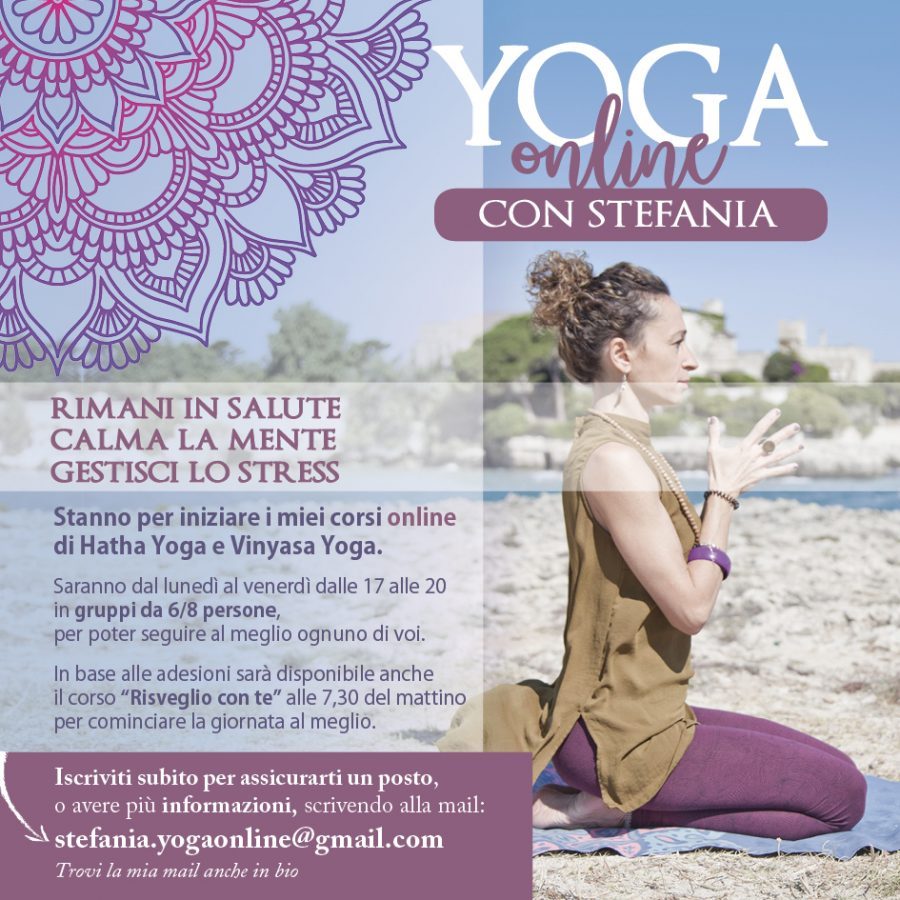 Corso hatha e Vinyasa Yoga online