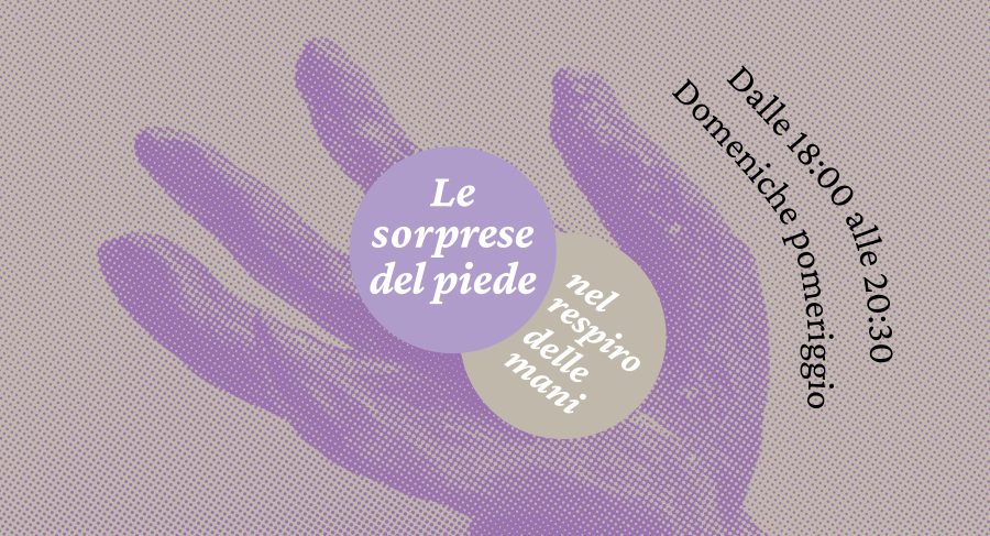 Le sorprese del piede nel respiro mani