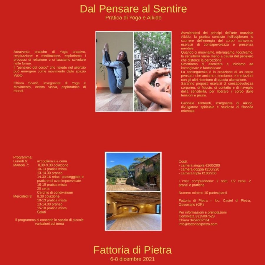 Pratiche di yoga e aikido