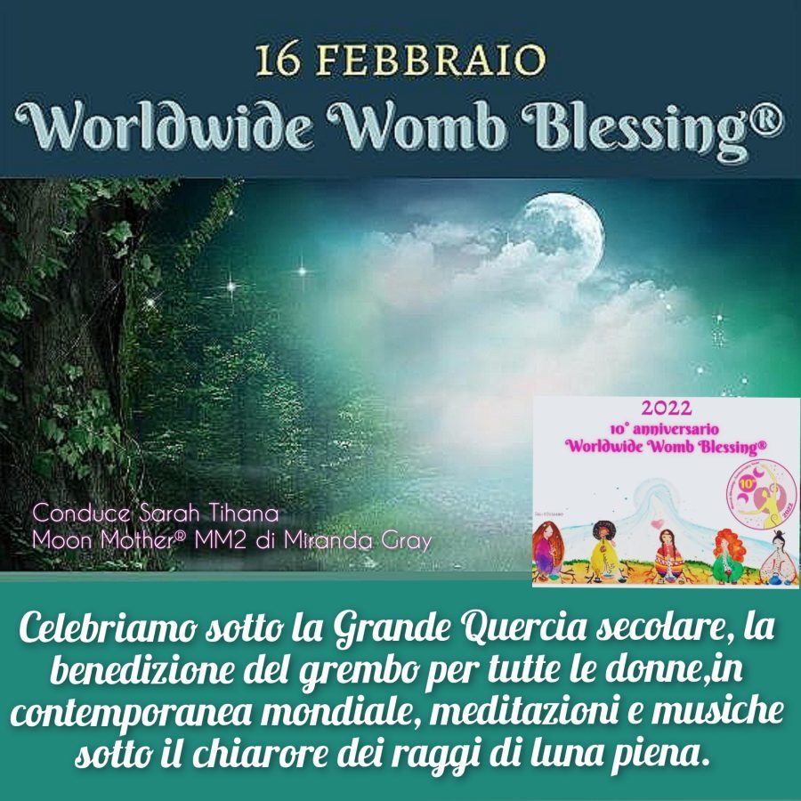 10*Anniversario Womb Blessing