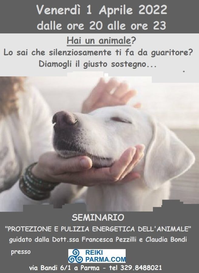 Protezione pulizia energetica dell'animale