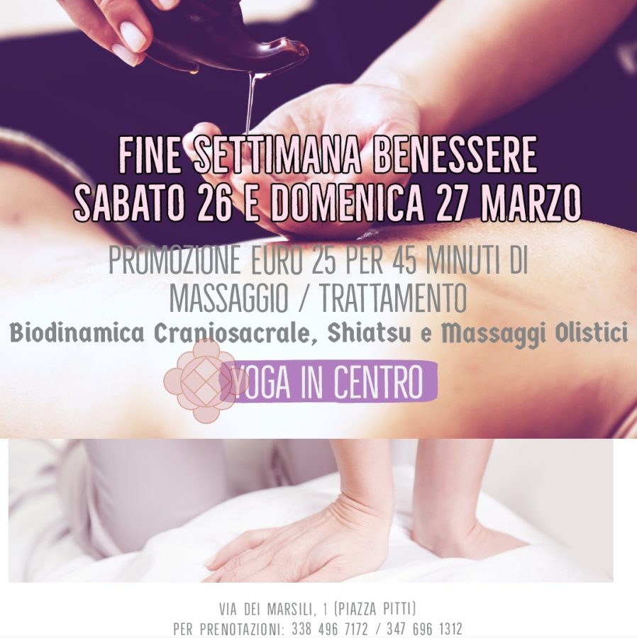 Fine settimana benessere