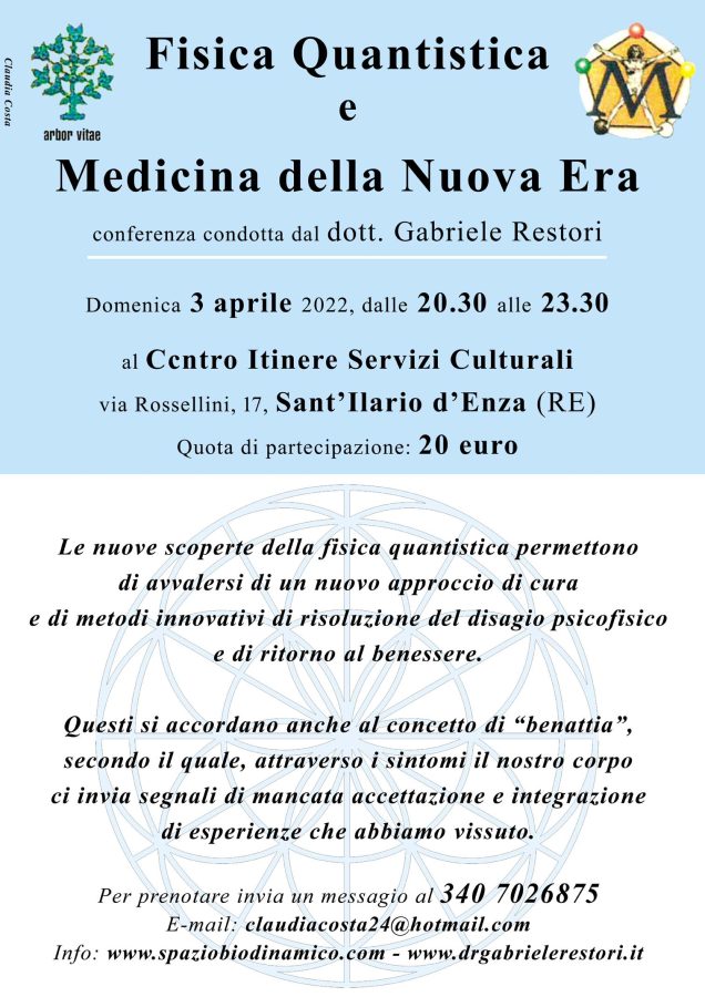 Conferenza del dott. Gabriele Restori