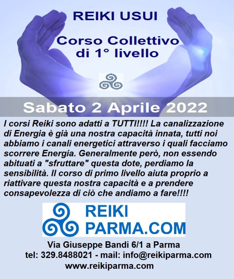 Corso Reiki Usui primo livello