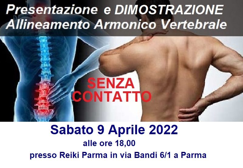 Allineamento Vertebrale senza contatto