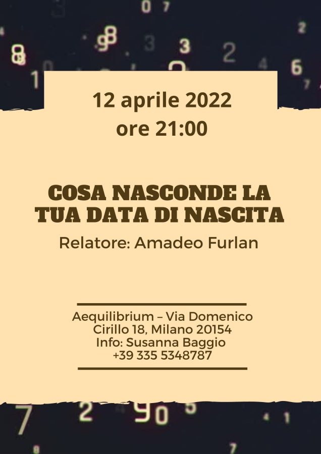 Cosa nasconde la tua data di nascita