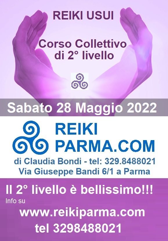 Reiki Usui 2° liv. con attestato estero