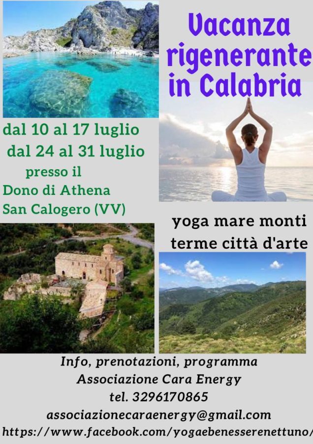 Vacanza rigenerante in Calabria