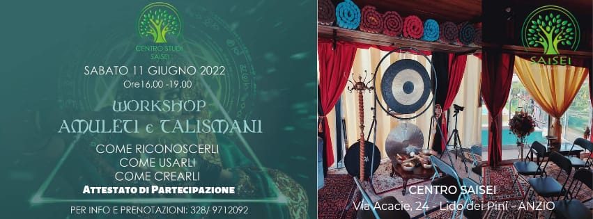 Workshop: Amuleti e Talismani